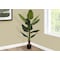 Monarch Specialties Artificial Plant, 59" Tall, Strelitzia Tree, Indoor, Faux, Fake, Floor, Greenery, Potted, Real Touch I 9545 - alternate 3